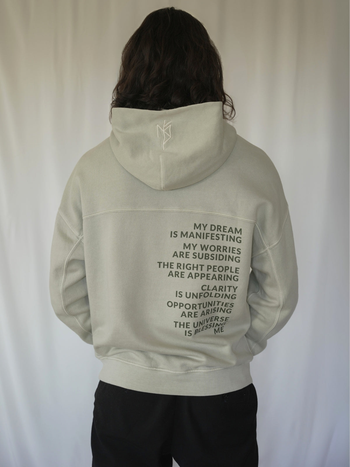Blessed Hoodie graphic print back artwork