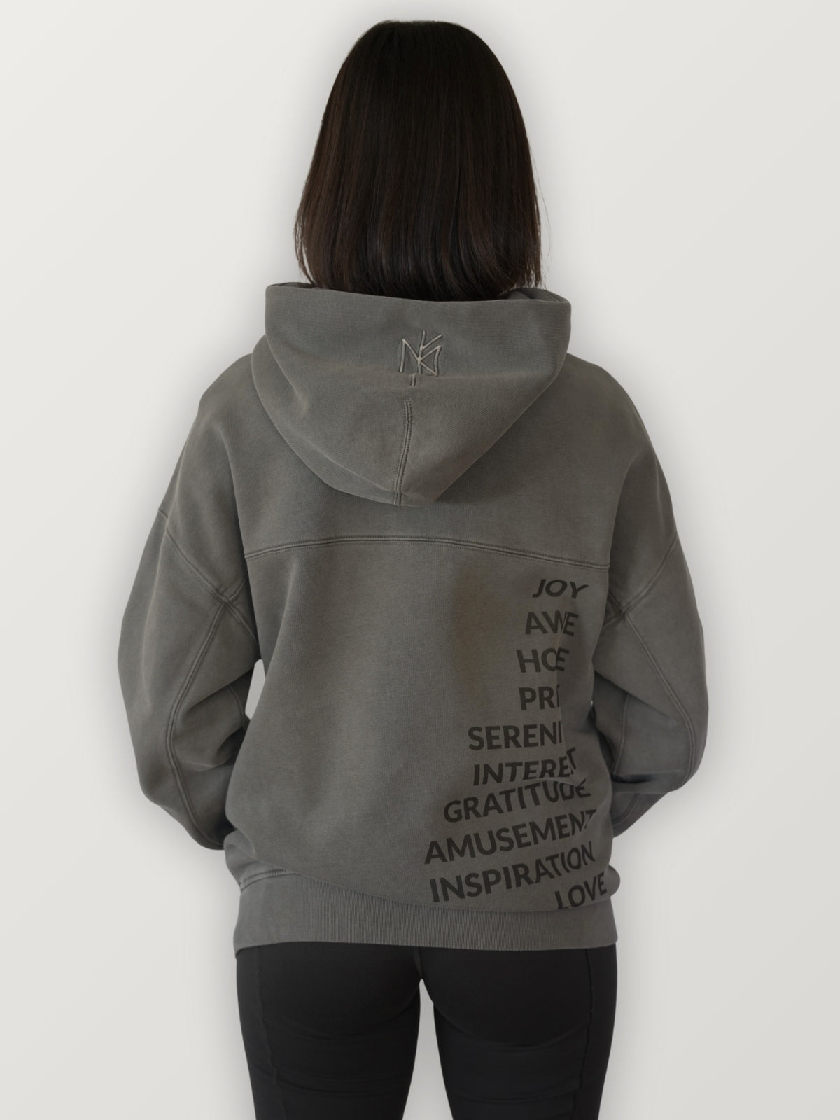 Serenity hoodie lifestyle shot — Water Collection