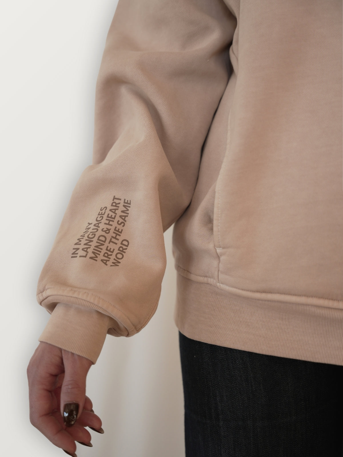 SINTHS Aligned Hoodie Back Graphic