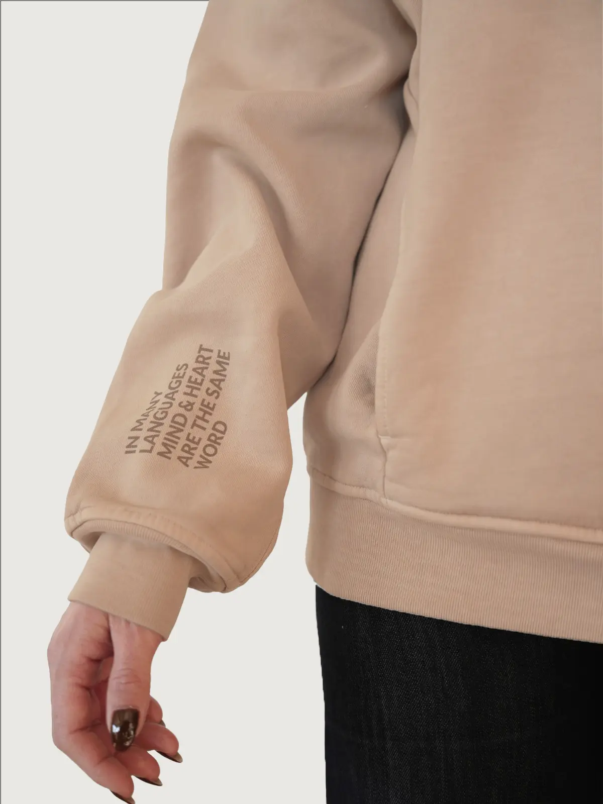 SINTHS Aligned Hoodie Back Graphic