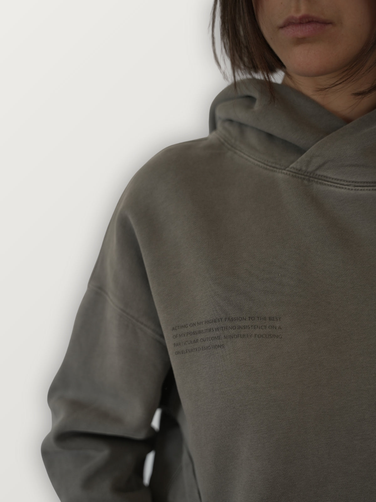 Serenity hoodie product detail image — Water Element