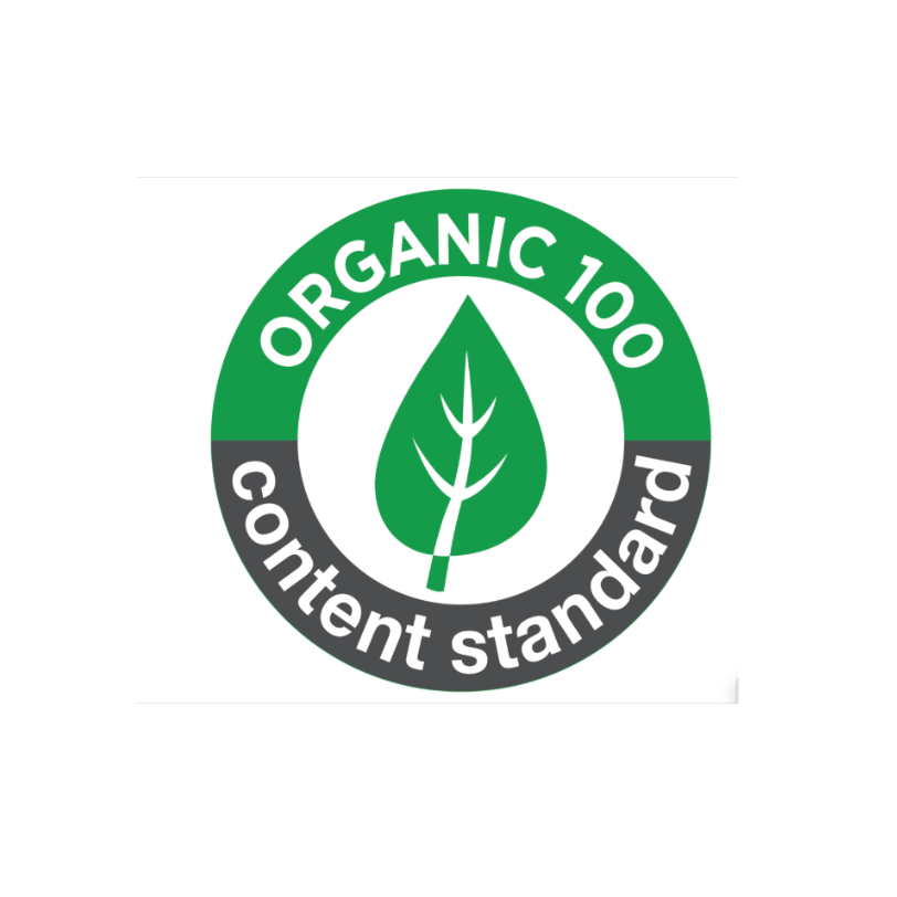 Organic 100 Content Logo